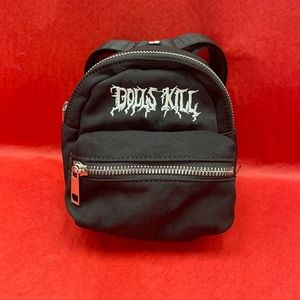 NWT Dolls Kill mini backpack- limited edition promotional